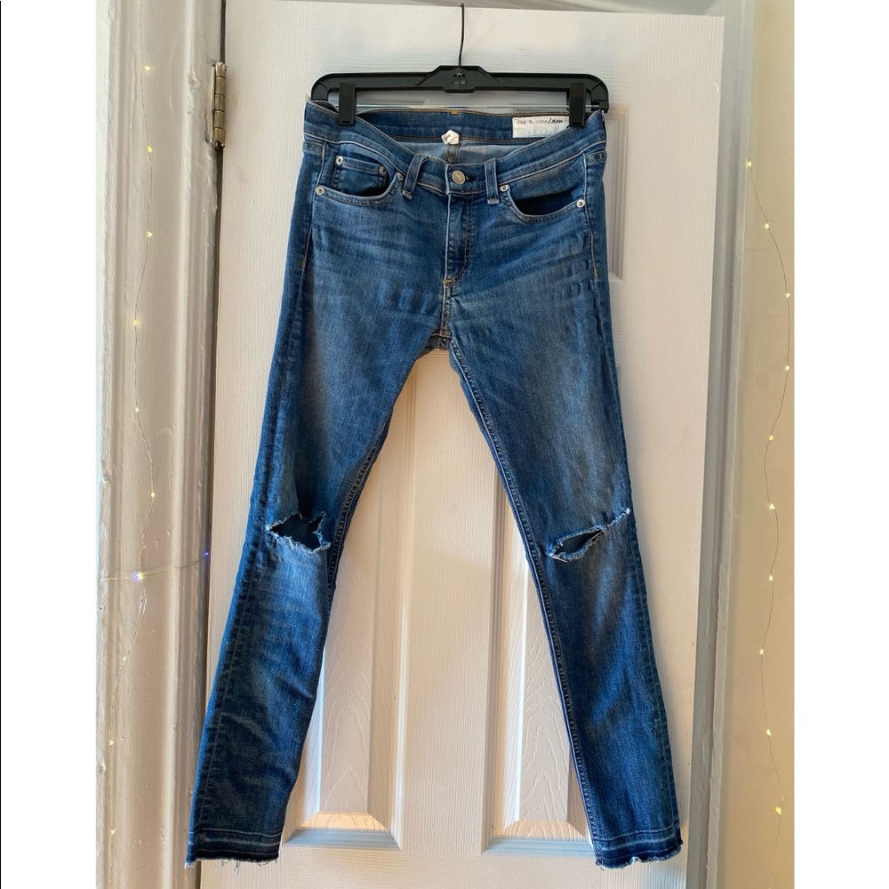 👖Rag & Bone Distressed Skinny Jean👖